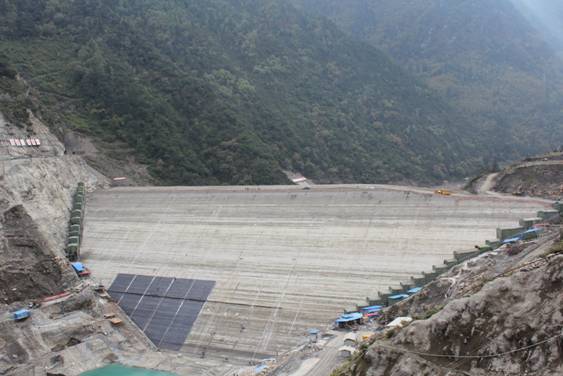 斜卡水電站大壩工程
